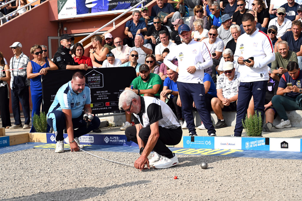 europétanque france espagne triomphent