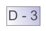 D - 3